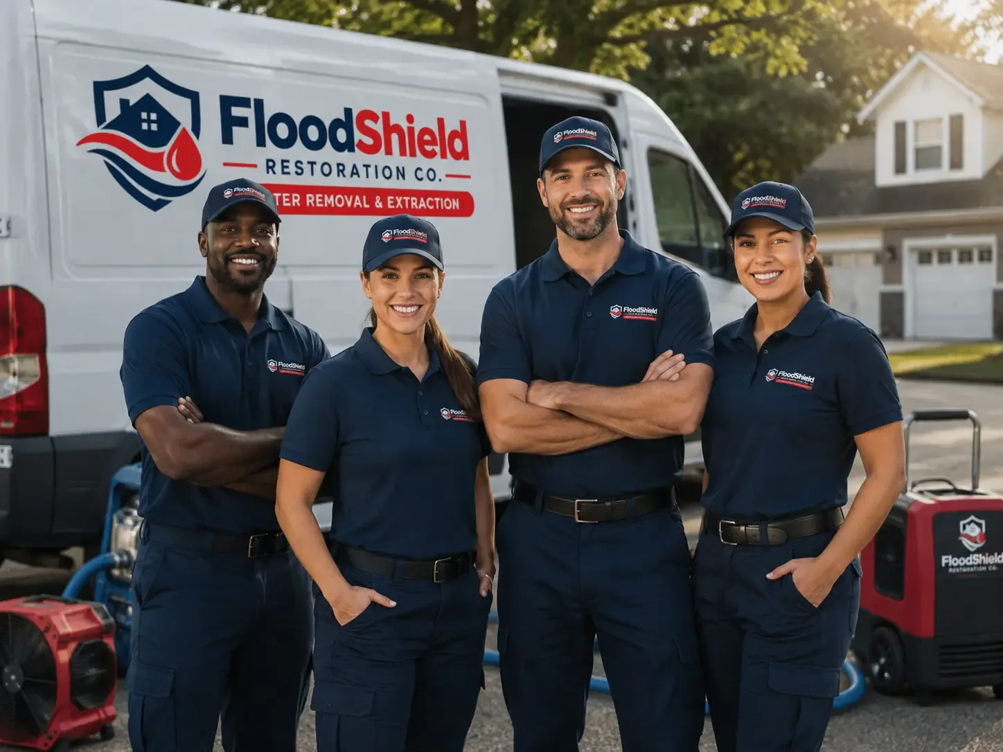 Flood Damage Restoration company in Argonne, WI